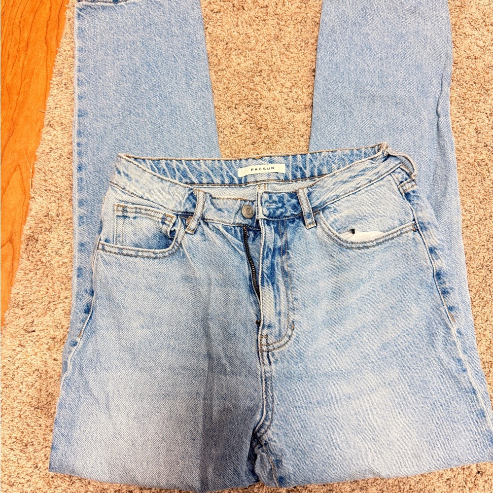 PacSun Classic Light Blue Straight Leg Jeans